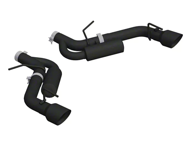 MBRP Armor BLK Axle-Back Exhaust (16-24 Camaro LT1 & SS w/o NPP Dual Mode Exhaust)