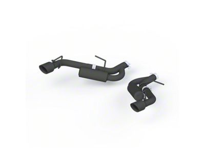 MBRP Armor BLK Axle-Back Exhaust (16-24 V6 Camaro w/o NPP Dual Mode Exhaust)