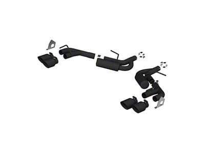 MBRP Armor BLK Axle-Back Exhaust (16-24 V6 Camaro w/ NPP Dual Mode Exhaust)