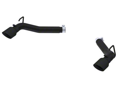 MBRP Armor BLK Muffler Delete Axle-Back Exhaust (10-15 6.2L Camaro)