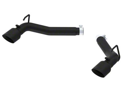 MBRP Armor BLK Muffler Delete Axle-Back Exhaust (10-15 V6 Camaro)