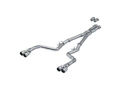 MBRP Armor Lite Cat-Back Exhaust with Polished Tips; Race Version (15-23 6.4L HEMI Challenger)
