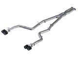 MBRP Armor Pro Cat-Back Exhaust with Carbon Fiber Tips; Race Version (15-16 5.7L HEMI Challenger)