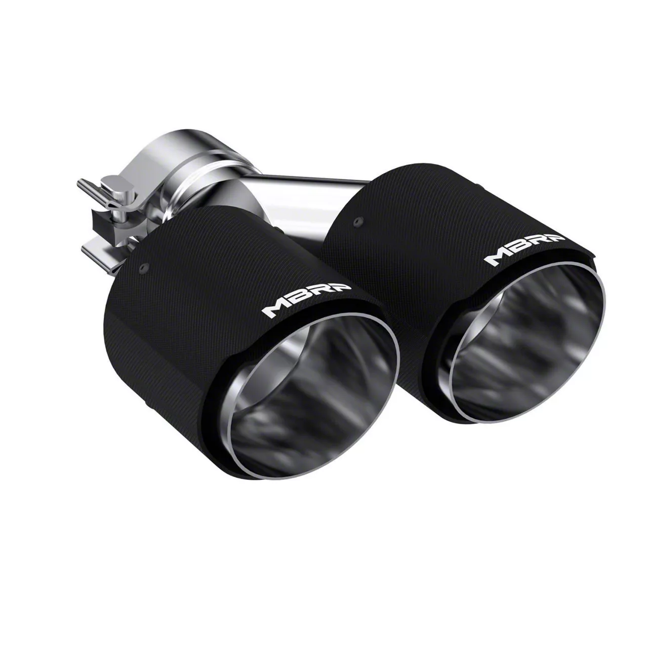 MBRP Dual Wall Angle Cut Dual 4-Inch Outlet | Universal (T5177CF)