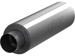 MBRP Armor Lite High Flow Center/Center Muffler; 5-Inch Inlet/5-Inch Outlet (Universal; Some Adaptation May Be Required)