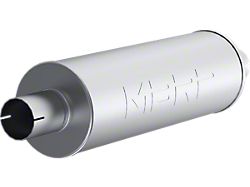 MBRP Armor Plus Chambered Center/Center Muffler; 2.50-Inch Inlet/2.50-Inch Outlet (Universal; Some Adaptation May Be Required)