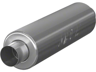 MBRP Armor Plus Chambered Center/Center Muffler; 3-Inch Inlet/3-Inch Outlet (Universal; Some Adaptation May Be Required)