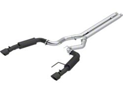 MBRP Armor BLK Cat-Back Exhaust; Race Version (2024 Mustang GT Fastback w/o Active Exhaust)