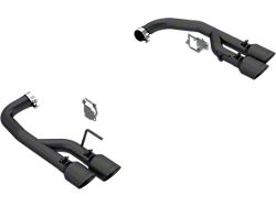 MBRP Armor BLK Valve Delete Axle-Back Exhaust; Race Version (24-25 Mustang GT w/ Active Exhaust)