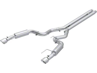 MBRP Armor Lite Cat-Back Exhaust; Race Version (2024 Mustang GT Fastback w/o Active Exhaust)