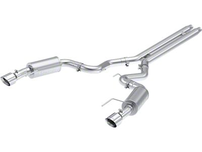 MBRP Armor Lite Cat-Back Exhaust; Street Version (2024 Mustang GT Fastback w/o Active Exhaust)