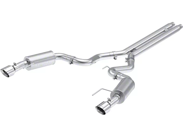 MBRP Armor Lite Cat-Back Exhaust; Street Version (2024 Mustang GT Fastback w/o Active Exhaust)