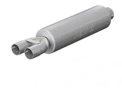 MBRP Armor Lite High Flow Center/Dual Muffler; 3-Inch Inlet/2.50-Inch Outlet (Universal; Some Adaptation May Be Required)