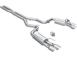 MBRP Armor Lite Valve Delete Cat-Back Exhaust with Polished Tips; Street Version (24-25 Mustang GT w/ Active Exhaust)