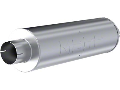 MBRP Armor Plus Chambered Center/Center Muffler; 3-Inch Inlet/3-Inch Outlet (Universal; Some Adaptation May Be Required)