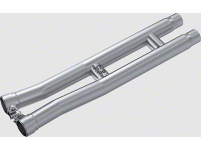 Off Camber Fabrications by MBRP Armor Plus Resonator Delete H-Pipe (15-23 Mustang GT)