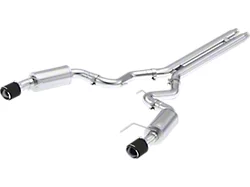 MBRP Armor Pro Cat-Back Exhaust with Carbon Fiber Tips; Street Version (2024 Mustang GT Fastback w/o Active Exhaust)
