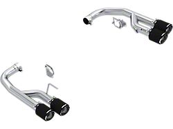 MBRP Armor Pro Valve Delete Axle-Back Exhaust with Carbon Fiber Tips; Race Version (24-25 Mustang GT w/ Active Exhaust)