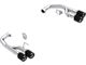 MBRP Armor Pro Valve Delete Axle-Back Exhaust with Carbon Fiber Tips; Race Version (2024 Mustang GT w/ Active Exhaust)