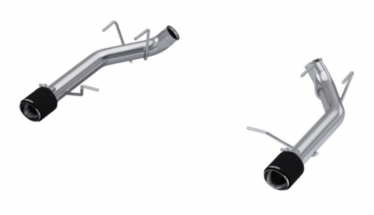 MBRP Mustang MufflerDelete AxleBack Exhaust with Carbon Fiber Tips