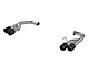 MBRP Muffler-Delete Axle-Back Exhaust with Carbon Fiber Tips (18-23 Mustang GT w/o Active Exhaust)