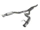 MBRP Armor Plus Cat-Back Exhaust with Y-Pipe; Race Version (15-23 Mustang EcoBoost Fastback w/o Active Exhaust)