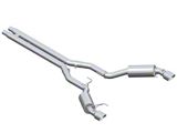 MBRP Armor Plus Cat-Back Exhaust with H-Pipe; Race Version (15-17 Mustang GT Fastback)