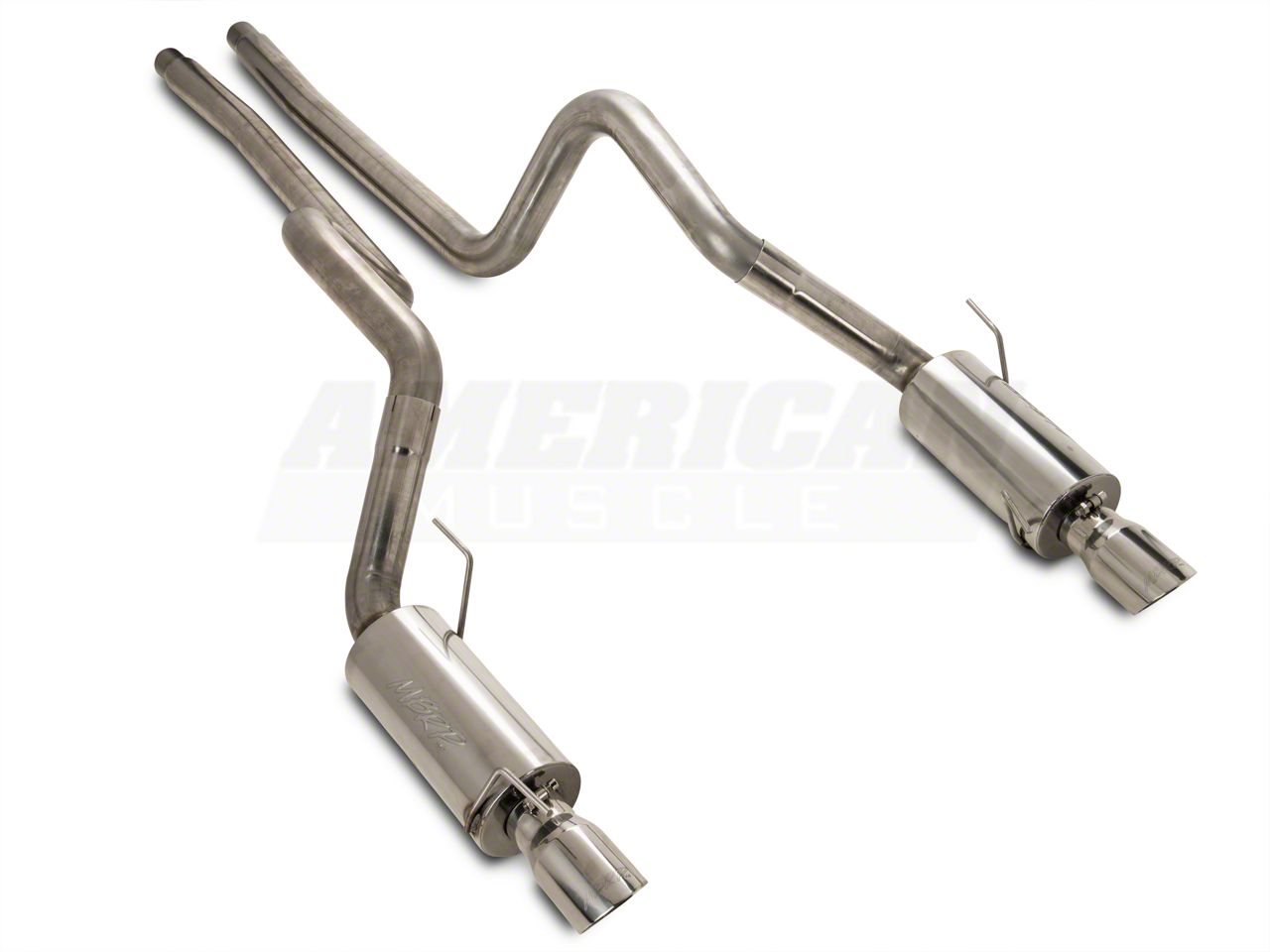 MBRP Mustang XP Series Cat-Back Exhaust; Street Version S7269409