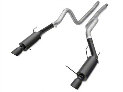 MBRP Armor BLK Cat-Back Exhaust; Street Version (11-14 Mustang GT)