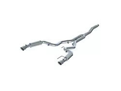 MBRP Armor Plus Cat-Back Exhaust with Y-Pipe; Street Version (15-23 Mustang EcoBoost Fastback w/o Active Exhaust)