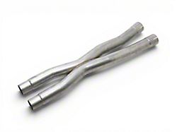 MBRP Armor Lite Resonator Delete X-Pipe (15-26 Mustang GT, Dark Horse)