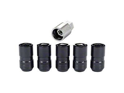 McGard Black Cone Seat Style Wheel Lock Set; M14 x 1.5 (10-24 Camaro)