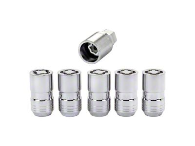 McGard Chrome Cone Seat Style Wheel Lock Set; M14 x 1.5 (10-24 Camaro)