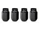 McGard Black Cone Seat Style Lug Nut Kit; 14mm x 1.5; Set of 4 (06-23 Charger)