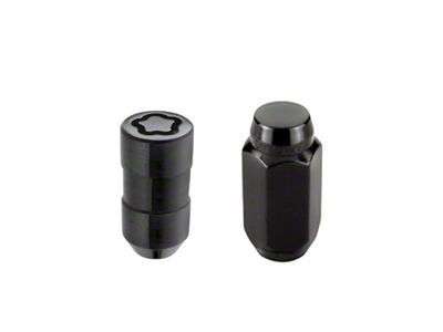 McGard Black Wheel Installation Lug Nut Kit; 14mm x 1.5; Set of 20 (06-23 Charger)