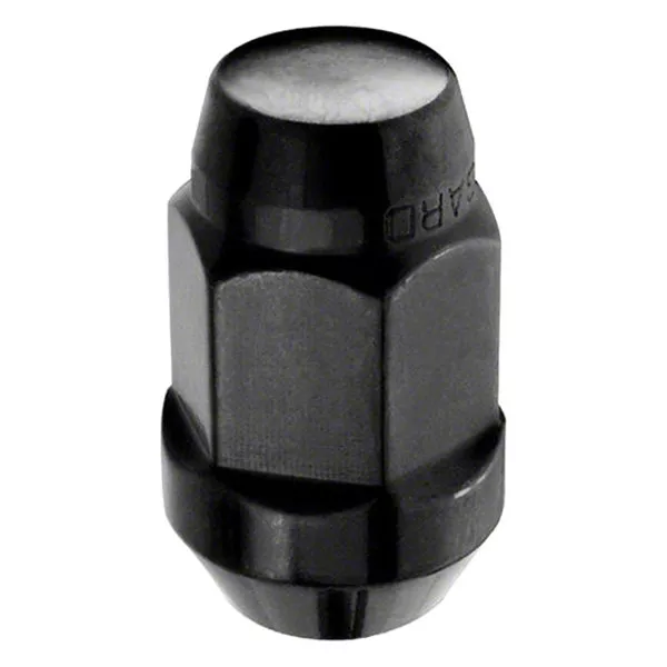 McGard Corvette Black Bulge Cone Seat Style Lug Nut Kit; M12 x 1.5; Set of 4 64015 (9719
