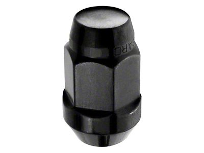 McGard Black Bulge Cone Seat Style Lug Nut Kit; M12 x 1.5; Set of 4 (97-19 Corvette C5, C6 & C7)