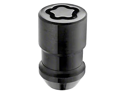 20 Black Extended Thread Lug Nuts – 12x1.5, 6 Spline, Fits Chevy Corvette C4 C5 C6 C7