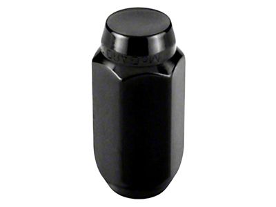McGard Black Cone Seat Style Lug Nut Kit; M14 x 1.5; Set of 4 (20-23 Corvette C8)