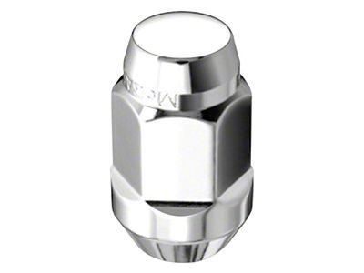 McGard Chrome Bulge Cone Seat Style Lug Nut Kit; M12 x 1.5; Set of 4 (97-19 Corvette C5, C6 & C7)