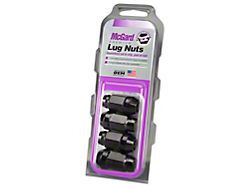 McGard Black Bulge Cone Seat Style Lug Nut Kit; 14mm x 1.5; Set of 4 (21-25 Mustang Mach-E)