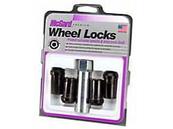 McGard Black Tuner Style Wheel Lock Set; 14mm x 1.5 (21-25 Mustang Mach-E)