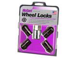 McGard Black Wheel Lock Set; 14mm x 1.5 (21-26 Mustang Mach-E)