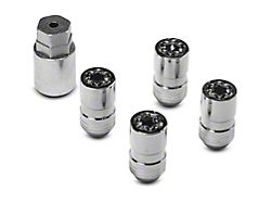 McGard Chrome Wheel Lock Set; 14mm x 1.5 (21-25 Mustang Mach-E)