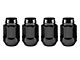 McGard Black Bulge Cone Seat Style Lug Nut Kit; 14mm x 1.5; Set of 4 (15-24 Mustang)