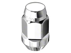McGard Chrome Bulge Cone Seat Style Lug Nut Kit; 1/2-20; Set of 4 (79-14 Mustang)