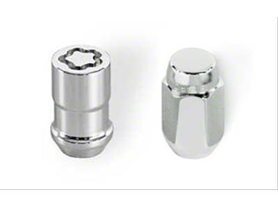 McGard Chrome Cone Seat Style 5-Lug Wheel Installation Kit; 1/2-20 (79-04 Mustang)
