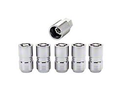 McGard Chrome Cone Seat Style Wheel Lock Set; M14 x 1.5 (15-23 Mustang)