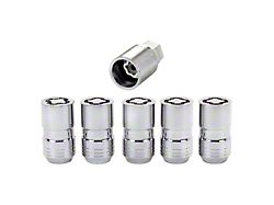 McGard Chrome Cone Seat Style Wheel Lock Set; M14 x 1.5 (15-24 Mustang)