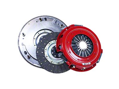 McLeod Original Street Twin Disc Ceramic Clutch Kit with 6-Bolt Aluminum Flywheel; 26-Spline (98-15 V8 Camaro)